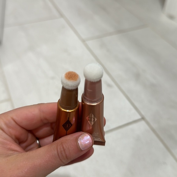 Charlotte Tilbury Pillow talk lip and cheek secrets set. Only swatched - Picture 3 of 4